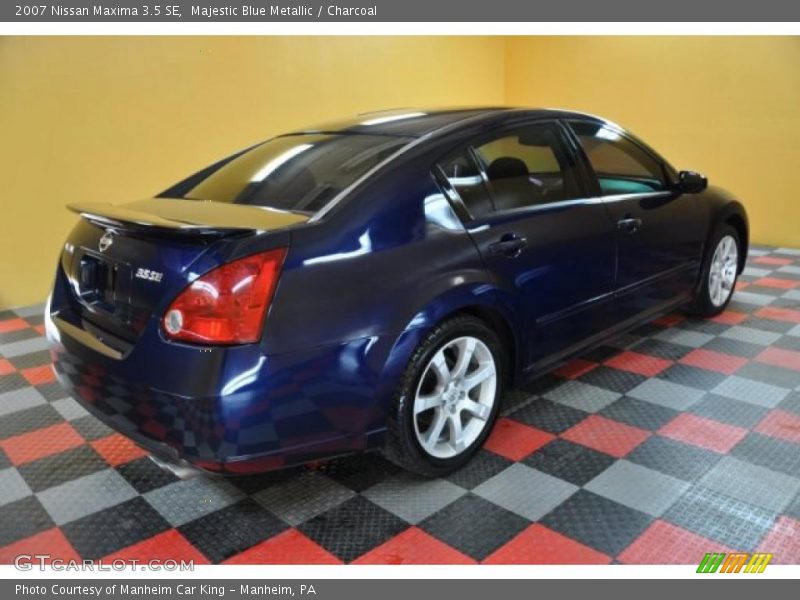 Majestic Blue Metallic / Charcoal 2007 Nissan Maxima 3.5 SE