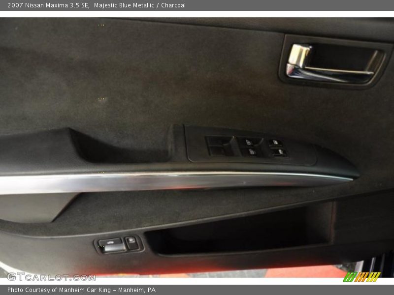 Majestic Blue Metallic / Charcoal 2007 Nissan Maxima 3.5 SE
