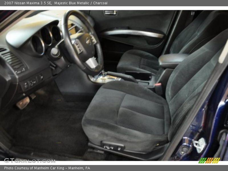 Majestic Blue Metallic / Charcoal 2007 Nissan Maxima 3.5 SE