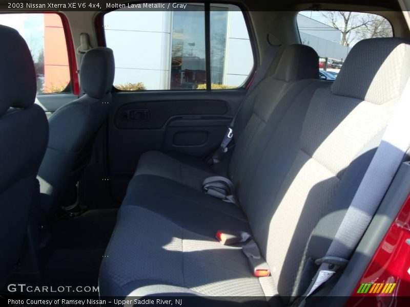 Molten Lava Metallic / Gray 2003 Nissan Xterra XE V6 4x4
