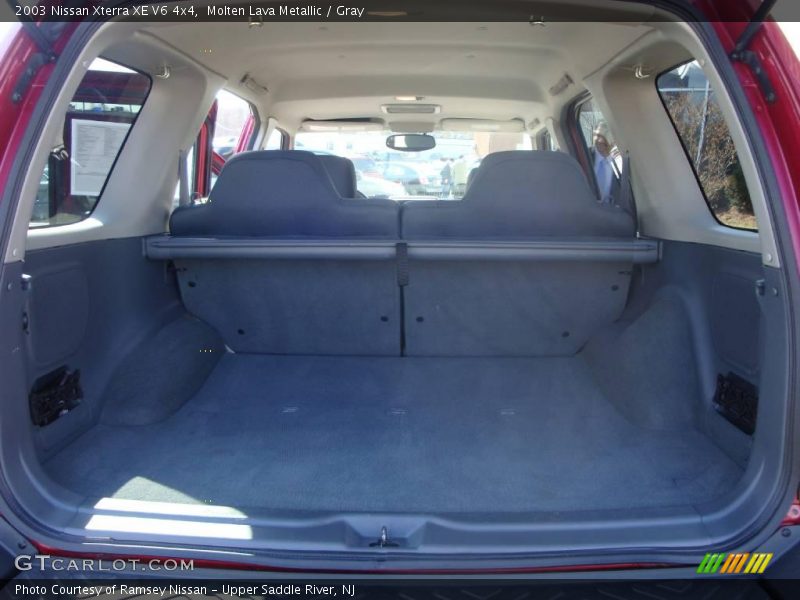 Molten Lava Metallic / Gray 2003 Nissan Xterra XE V6 4x4