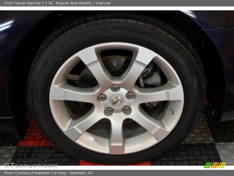 Majestic Blue Metallic / Charcoal 2007 Nissan Maxima 3.5 SE