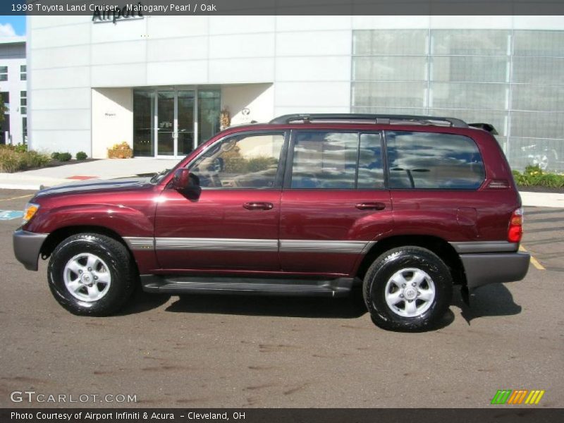 Mahogany Pearl / Oak 1998 Toyota Land Cruiser