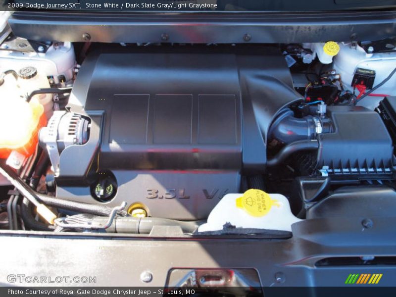 Stone White / Dark Slate Gray/Light Graystone 2009 Dodge Journey SXT