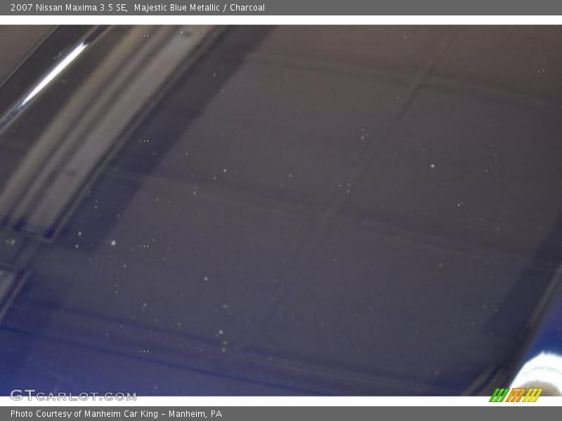 Majestic Blue Metallic / Charcoal 2007 Nissan Maxima 3.5 SE