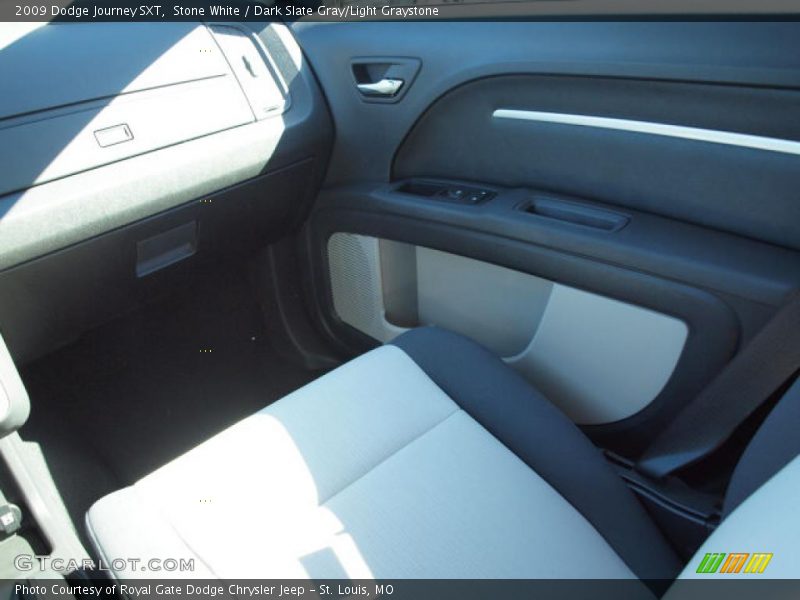 Stone White / Dark Slate Gray/Light Graystone 2009 Dodge Journey SXT