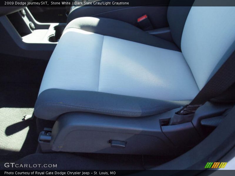 Stone White / Dark Slate Gray/Light Graystone 2009 Dodge Journey SXT