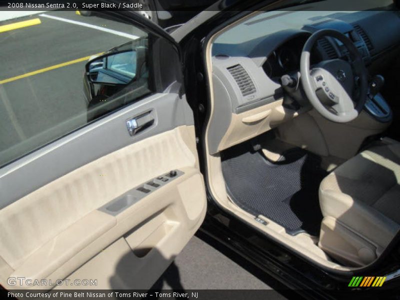 Super Black / Saddle 2008 Nissan Sentra 2.0