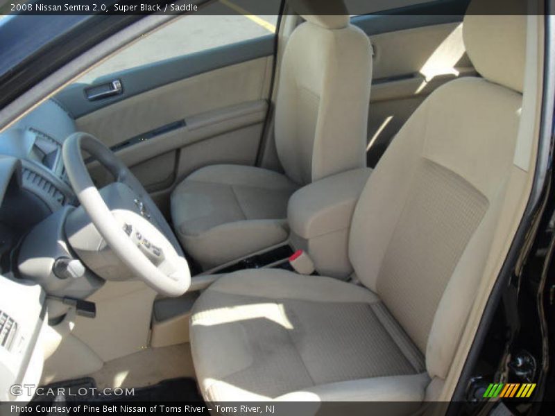 Super Black / Saddle 2008 Nissan Sentra 2.0