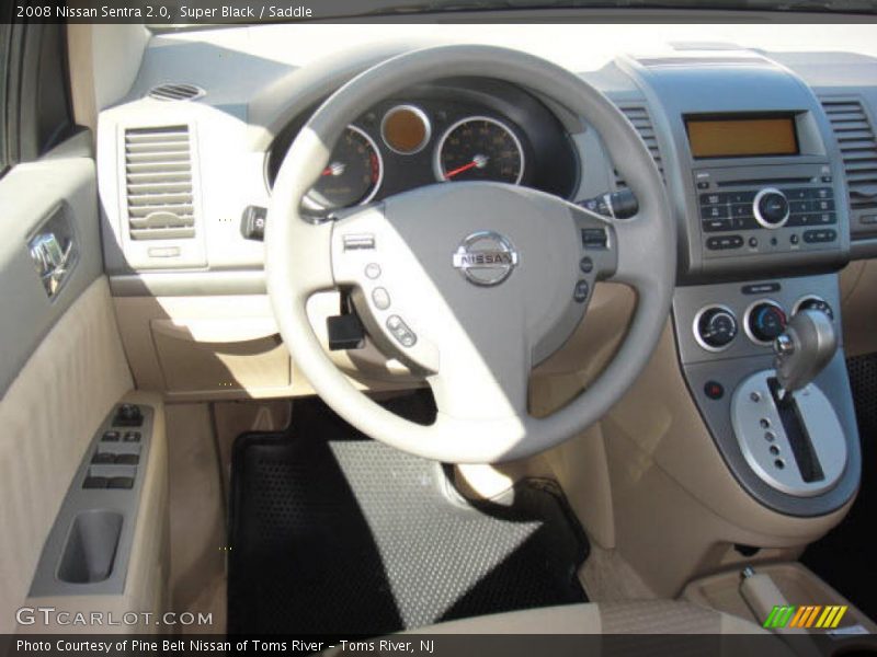 Super Black / Saddle 2008 Nissan Sentra 2.0