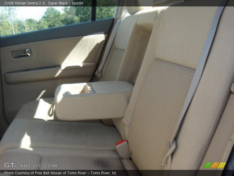 Super Black / Saddle 2008 Nissan Sentra 2.0