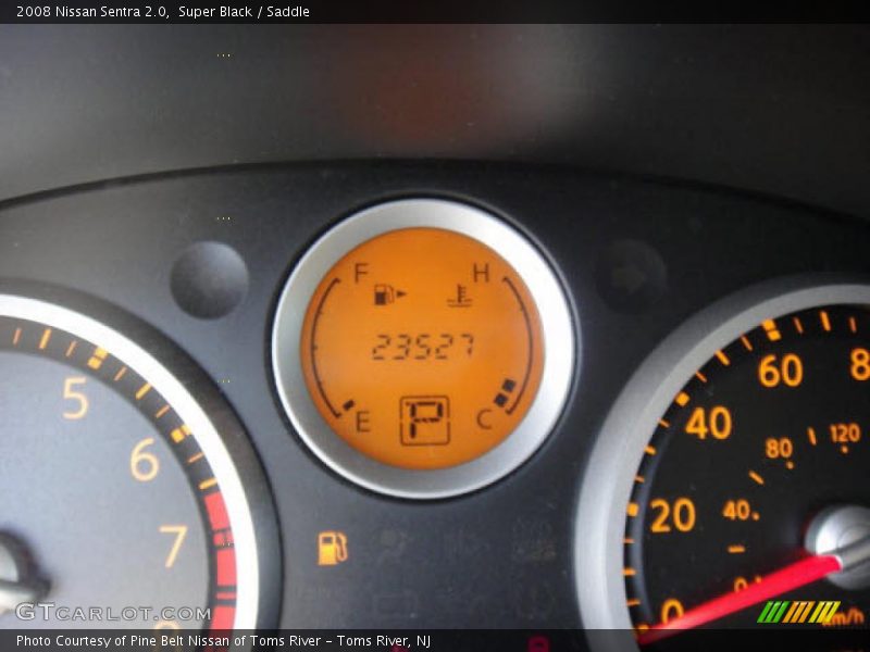 Super Black / Saddle 2008 Nissan Sentra 2.0