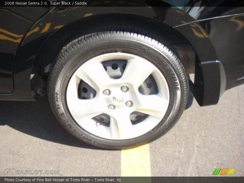 Super Black / Saddle 2008 Nissan Sentra 2.0