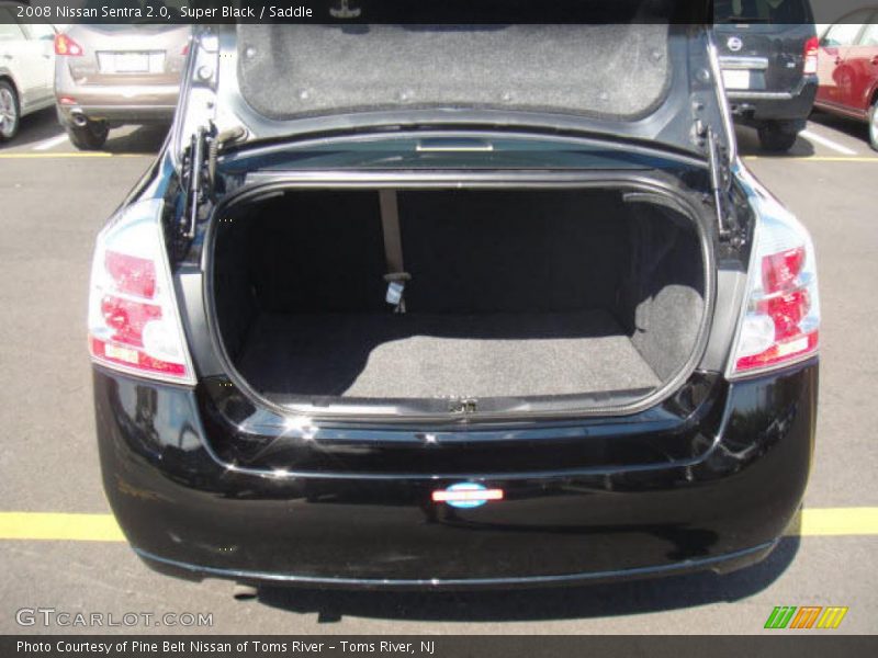 Super Black / Saddle 2008 Nissan Sentra 2.0