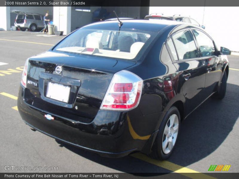 Super Black / Saddle 2008 Nissan Sentra 2.0