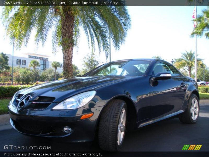 Front 3/4 View of 2007 SLK 280 Roadster