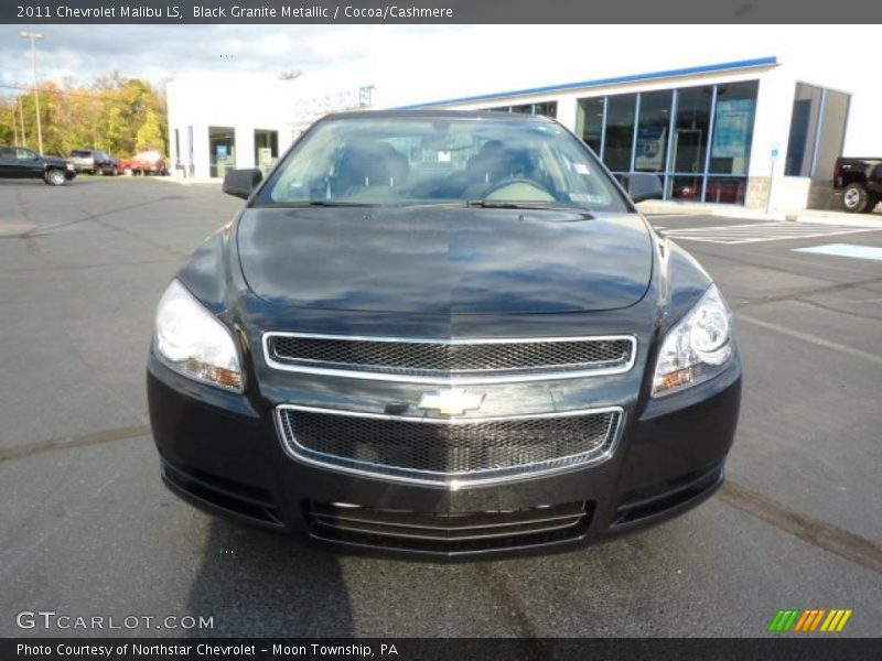 Black Granite Metallic / Cocoa/Cashmere 2011 Chevrolet Malibu LS