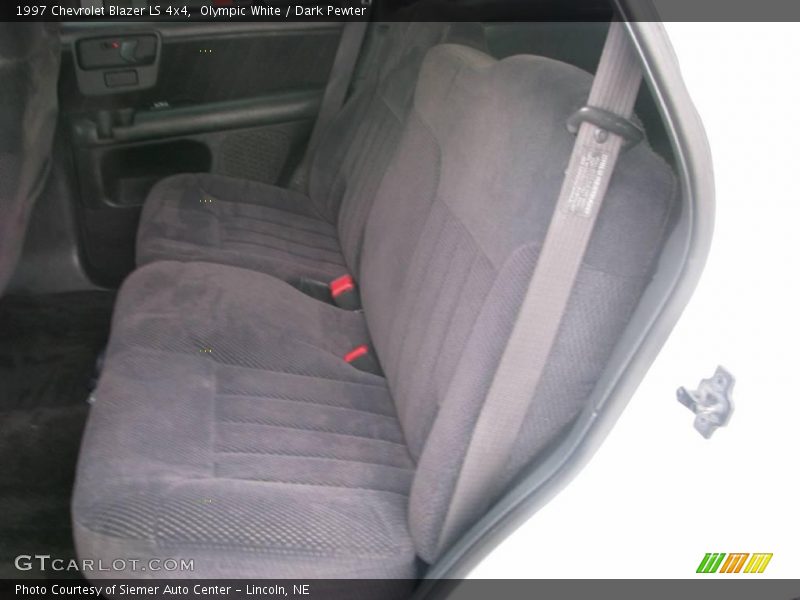 Olympic White / Dark Pewter 1997 Chevrolet Blazer LS 4x4