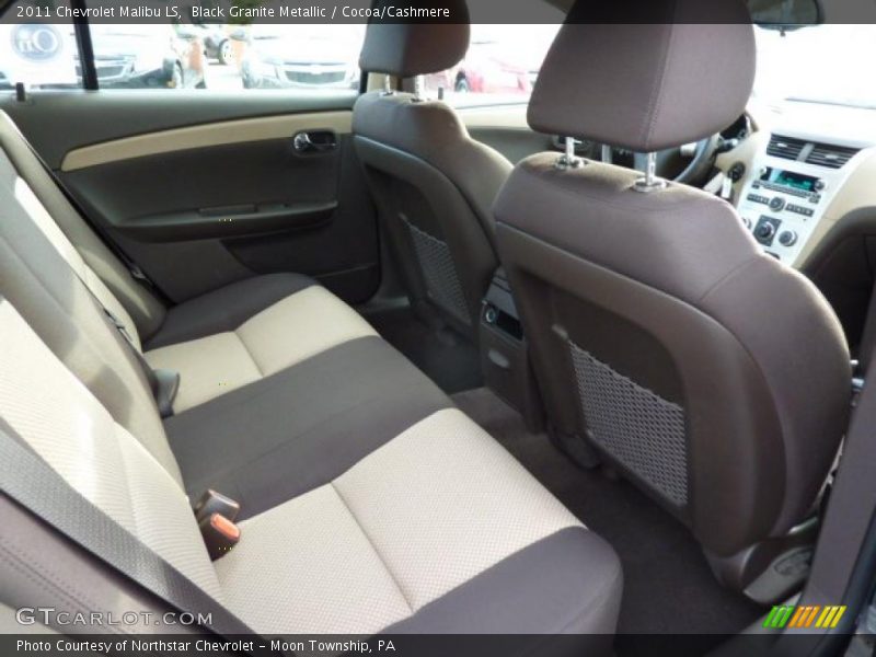 Black Granite Metallic / Cocoa/Cashmere 2011 Chevrolet Malibu LS