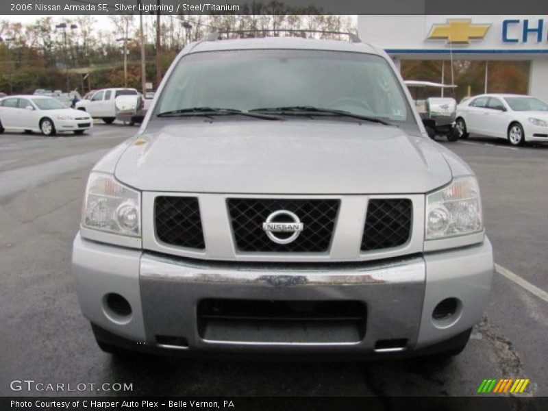 Silver Lightning / Steel/Titanium 2006 Nissan Armada SE