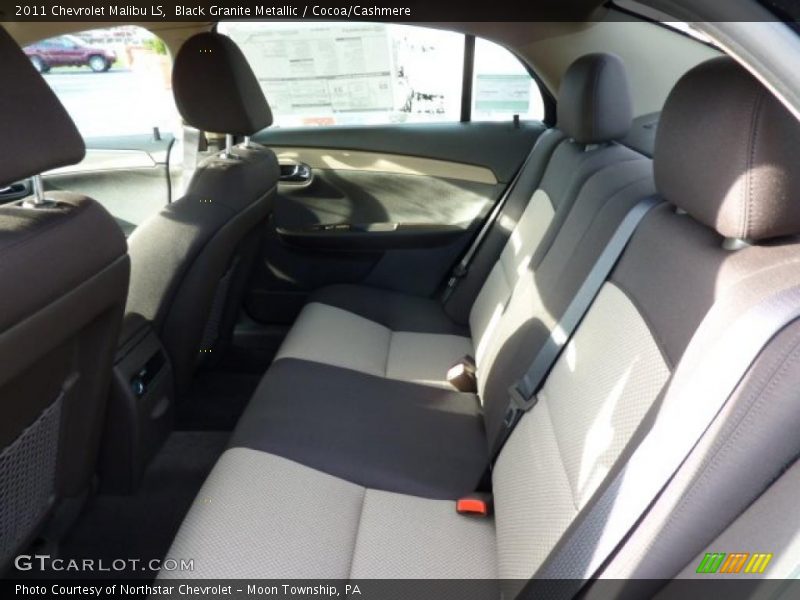 Black Granite Metallic / Cocoa/Cashmere 2011 Chevrolet Malibu LS