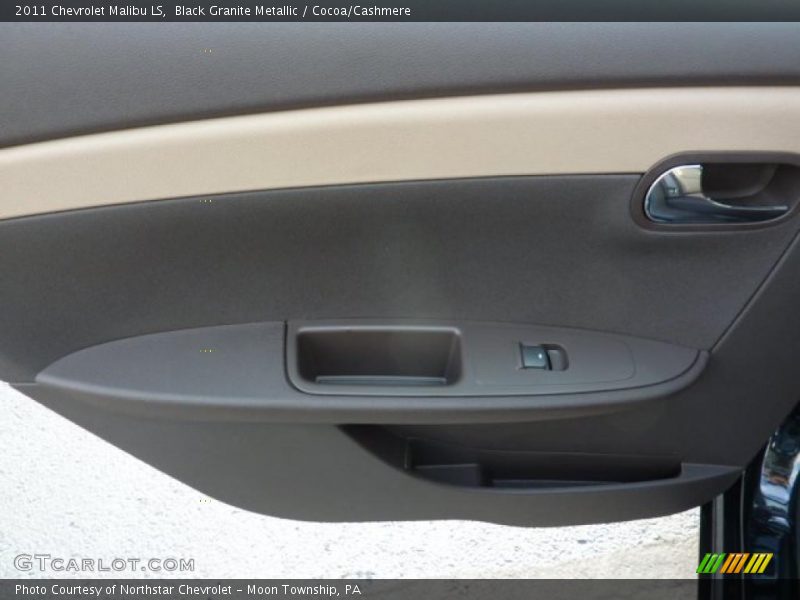 Black Granite Metallic / Cocoa/Cashmere 2011 Chevrolet Malibu LS