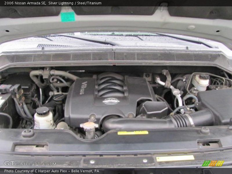 Silver Lightning / Steel/Titanium 2006 Nissan Armada SE