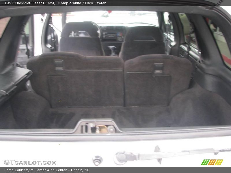 Olympic White / Dark Pewter 1997 Chevrolet Blazer LS 4x4