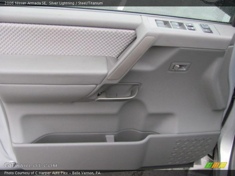 Silver Lightning / Steel/Titanium 2006 Nissan Armada SE
