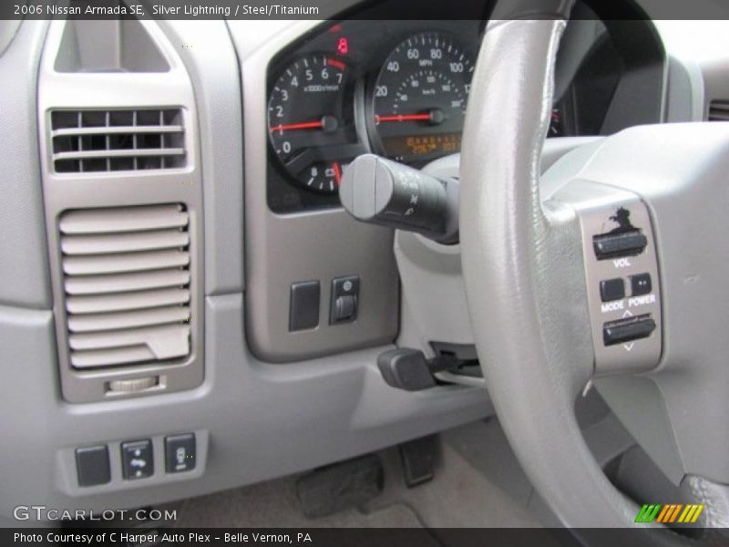 Silver Lightning / Steel/Titanium 2006 Nissan Armada SE