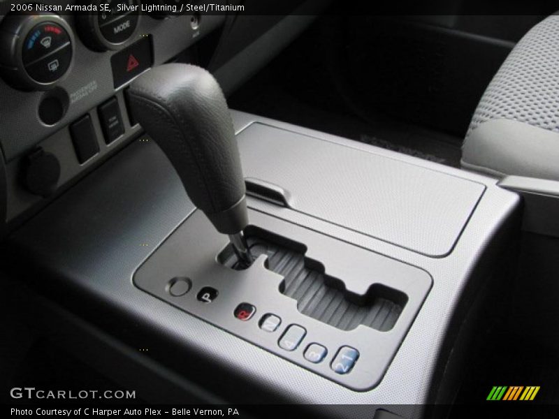 Silver Lightning / Steel/Titanium 2006 Nissan Armada SE