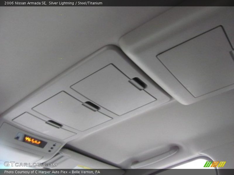 Silver Lightning / Steel/Titanium 2006 Nissan Armada SE