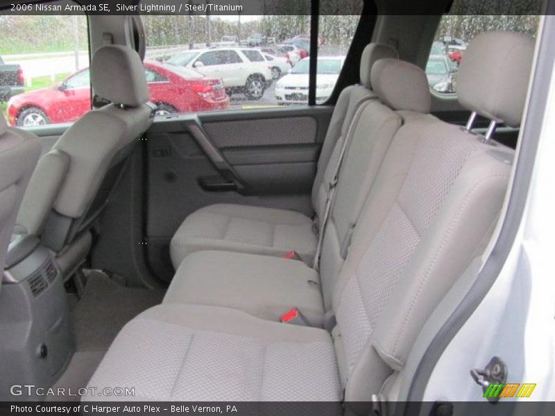 Silver Lightning / Steel/Titanium 2006 Nissan Armada SE