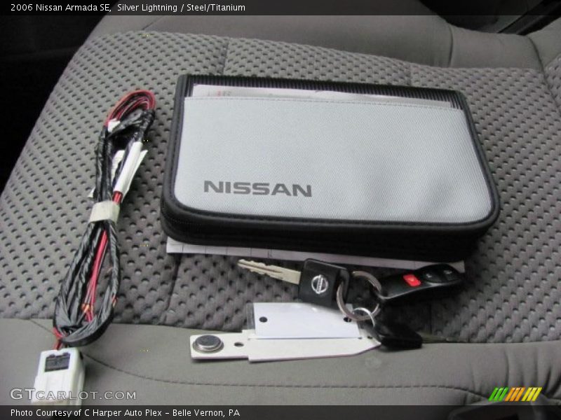 Silver Lightning / Steel/Titanium 2006 Nissan Armada SE