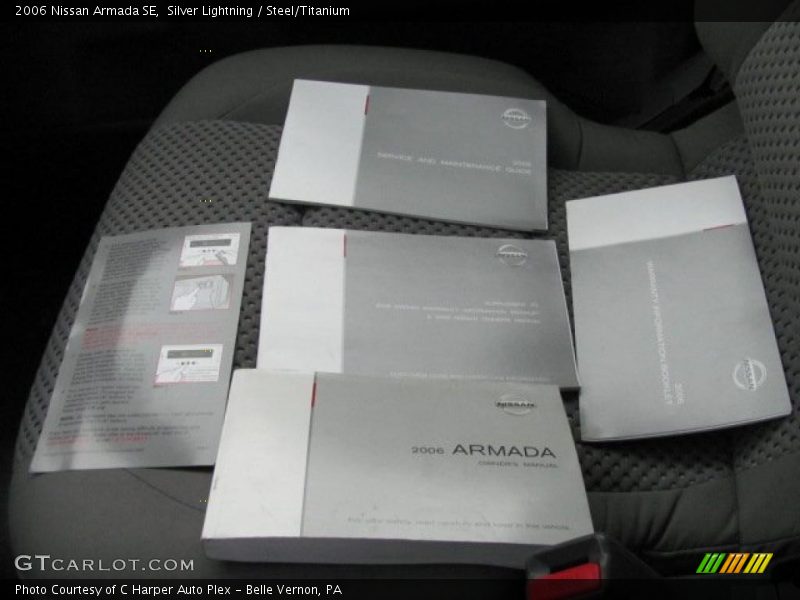 Silver Lightning / Steel/Titanium 2006 Nissan Armada SE