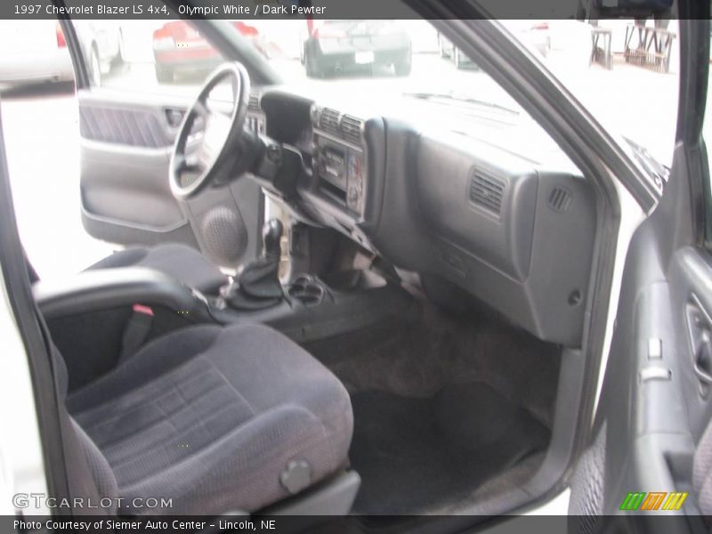 Olympic White / Dark Pewter 1997 Chevrolet Blazer LS 4x4
