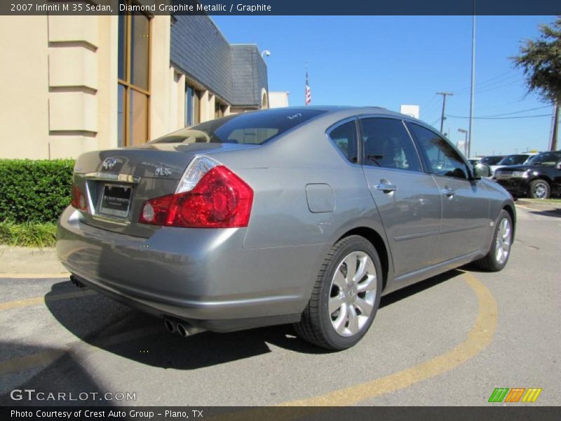 Diamond Graphite Metallic / Graphite 2007 Infiniti M 35 Sedan