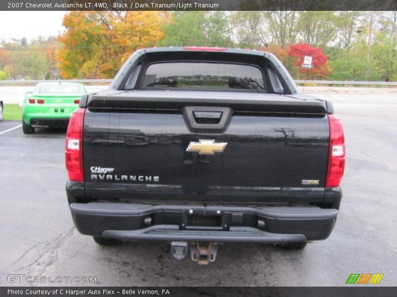 Black / Dark Titanium/Light Titanium 2007 Chevrolet Avalanche LT 4WD