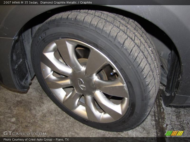 Diamond Graphite Metallic / Graphite 2007 Infiniti M 35 Sedan