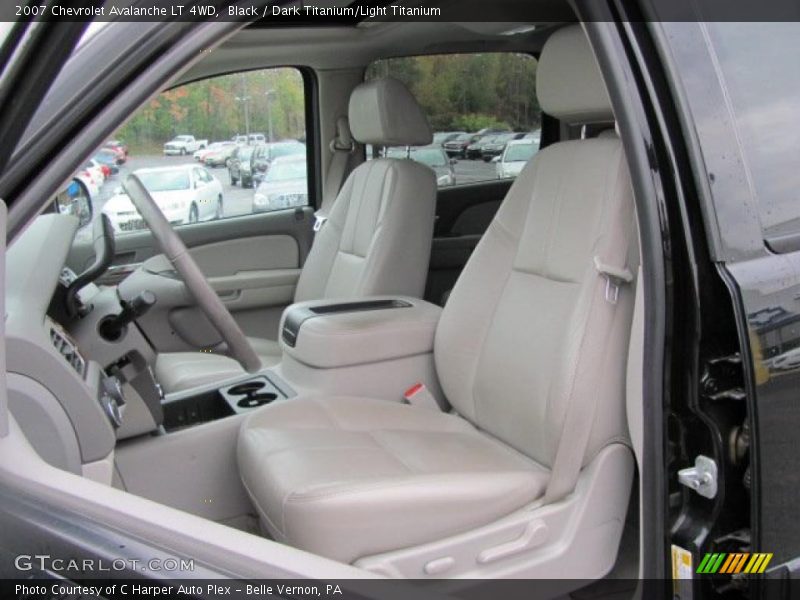 Black / Dark Titanium/Light Titanium 2007 Chevrolet Avalanche LT 4WD