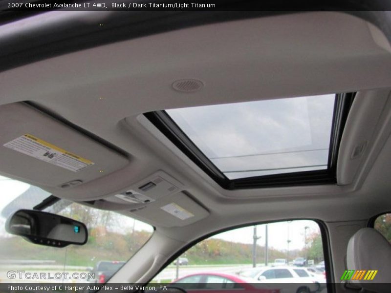 Black / Dark Titanium/Light Titanium 2007 Chevrolet Avalanche LT 4WD