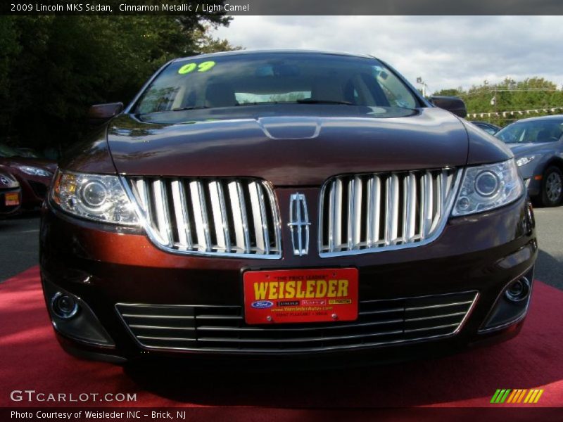 Cinnamon Metallic / Light Camel 2009 Lincoln MKS Sedan