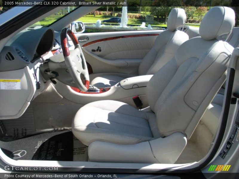  2005 CLK 320 Cabriolet Ash Interior