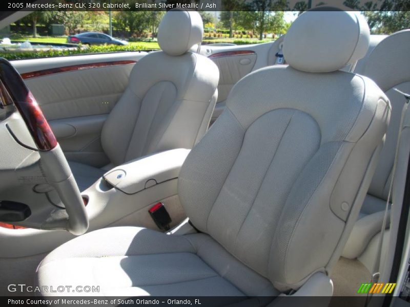  2005 CLK 320 Cabriolet Ash Interior