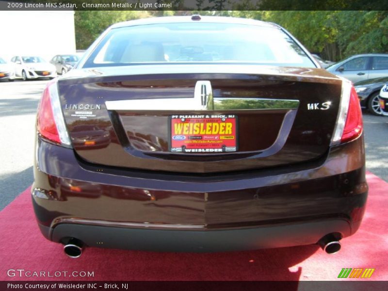Cinnamon Metallic / Light Camel 2009 Lincoln MKS Sedan