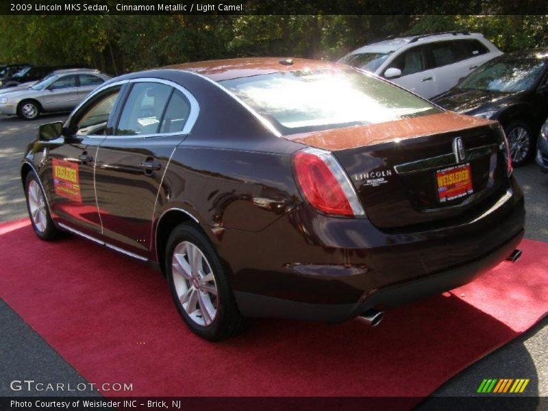 Cinnamon Metallic / Light Camel 2009 Lincoln MKS Sedan