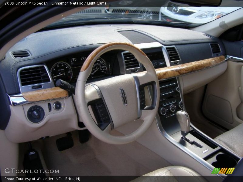 Cinnamon Metallic / Light Camel 2009 Lincoln MKS Sedan
