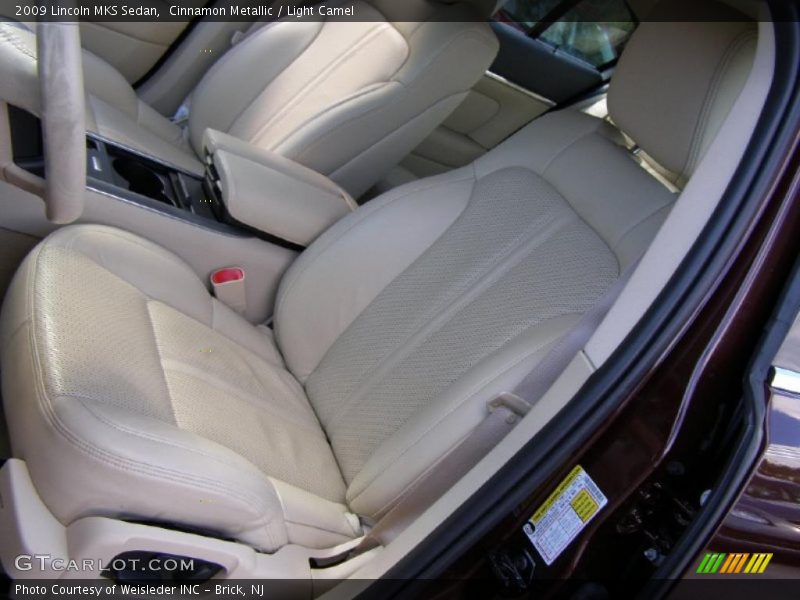 Cinnamon Metallic / Light Camel 2009 Lincoln MKS Sedan