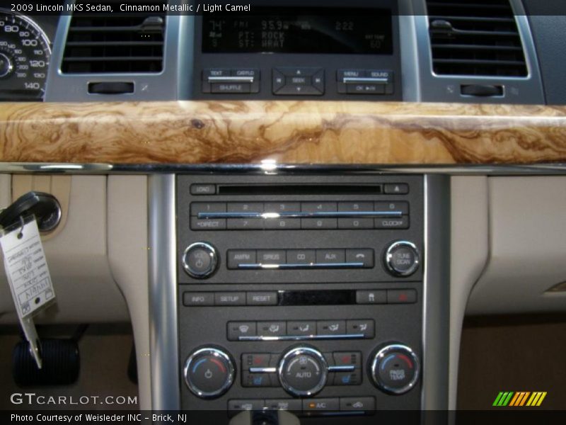 Cinnamon Metallic / Light Camel 2009 Lincoln MKS Sedan