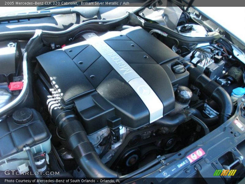 2005 CLK 320 Cabriolet Engine - 3.2L SOHC 18V V6